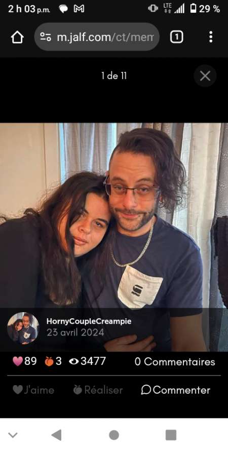 Couple nymphomane accro au sperme