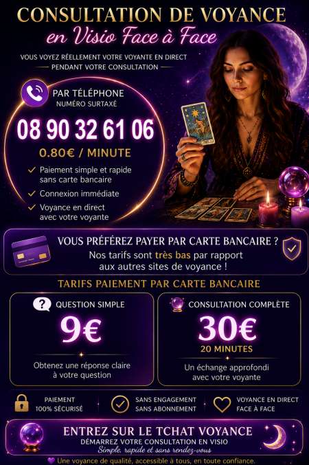 Voyance face à face en direct sur notre tchat